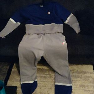 new champion sweat suits
